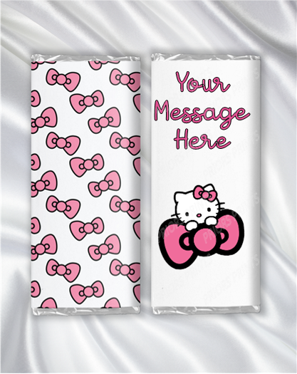 Hello Kitty Chocolate Bar Wrappers
