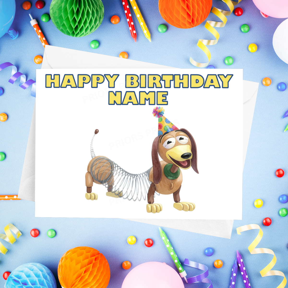 Personalised Toy Story Birthday Cards