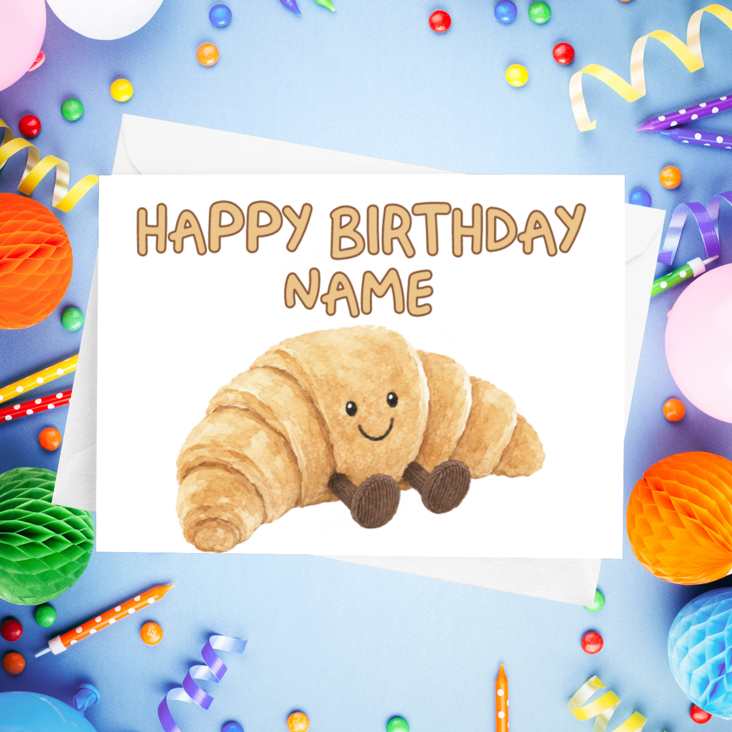 Jelly Cat Personalised Birthday Cards