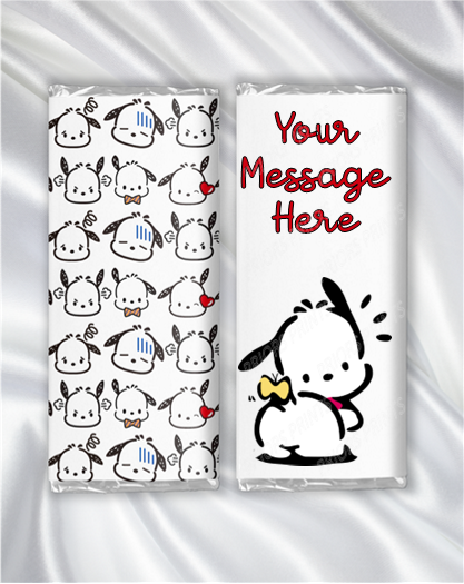 Pochacco Chocolate Bar Wrappers (Sanrio- Hello Kitty Friends)