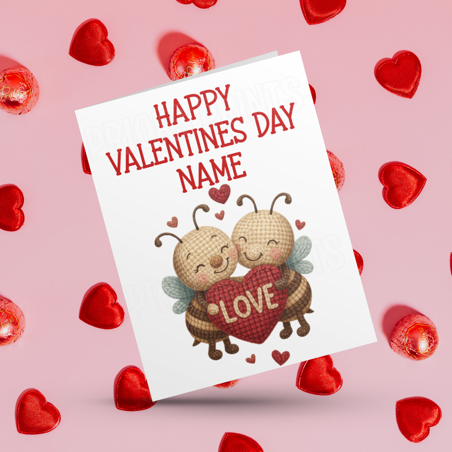 Cute Personalised Valentines Day Cards