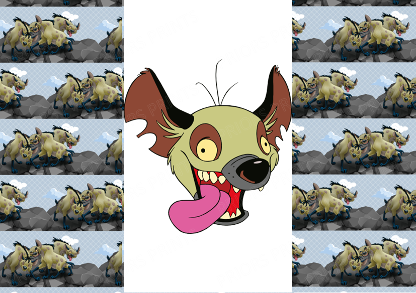 Lion King Chocolate Bar Wrapper- Plain (No Text)