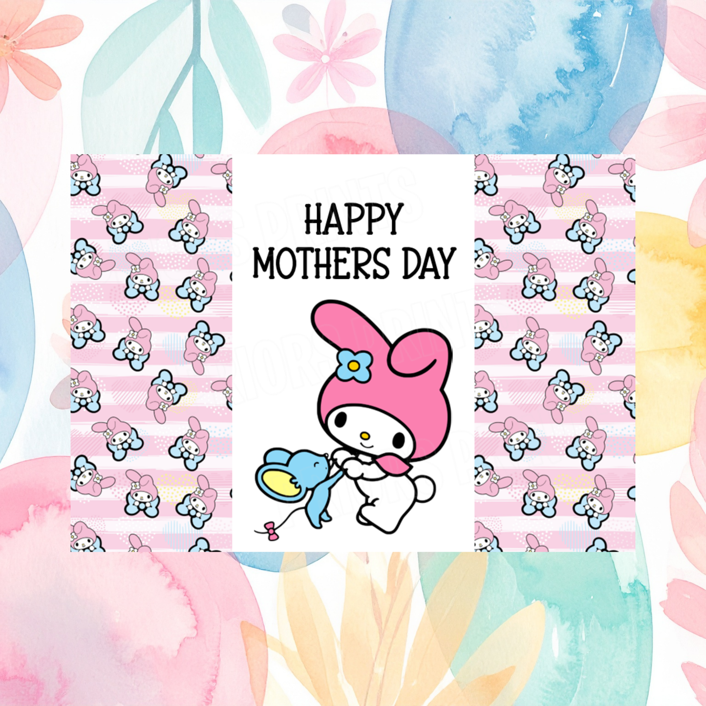 Hello Kitty & Friends Happy Mothers Day Chocolate Bar Wrapper I Sanrio I My Melody I Cinnamoroll I Kuromi