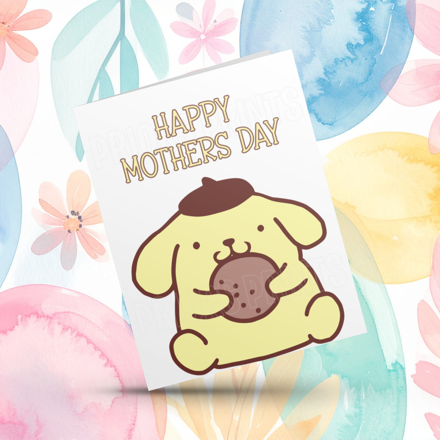 Hello Kitty & Friends Happy Mothers Day Card I Keroppi I Badtz Muro I Pochacco I Pompompurin I Cinnamoroll I My Melody I Kuromi