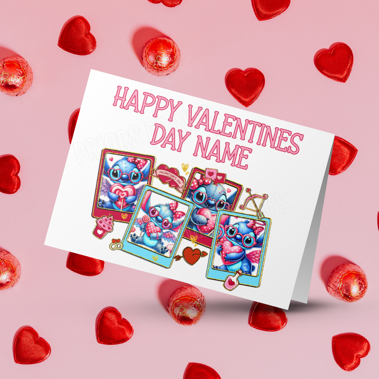 Personalised Cute Character Valentines Day Card I Groot I Eeyore I Spiderman I Stitch I Sonic I Winnie The Pooh I Minnie Mouse I Betty Boop