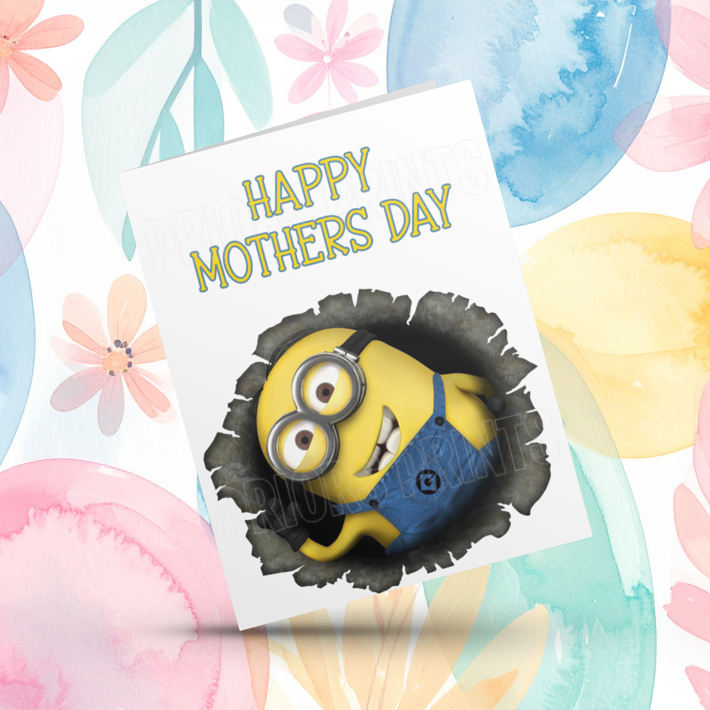 Minions Happy Mothers Day Card