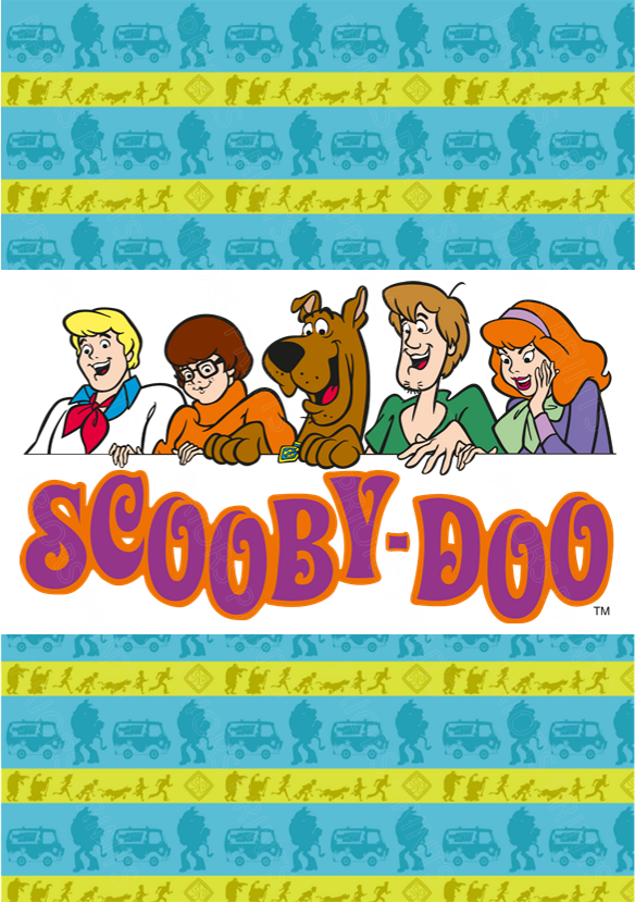 Scooby-Doo Chocolate Bar Wrapper- Plain (No Text)