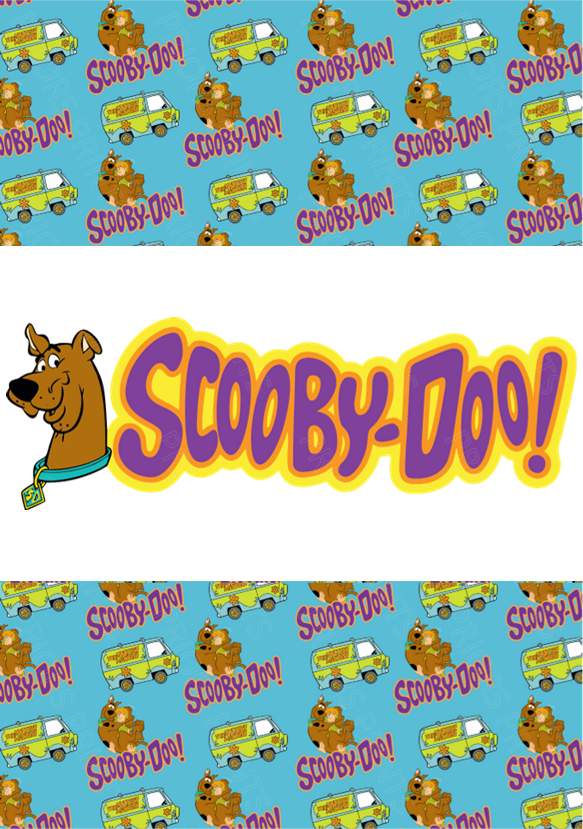 Scooby-Doo Chocolate Bar Wrapper- Plain (No Text)