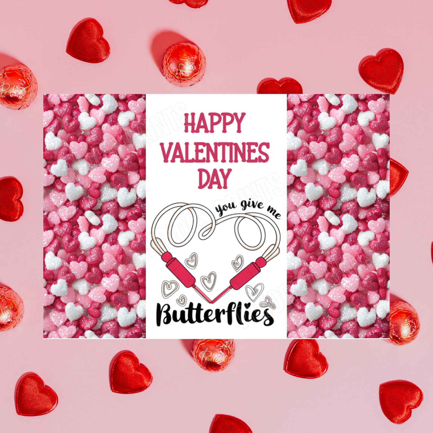 Happy Valentines Chocolate Bar Wrappers for Nurse Doctor Paramedic Midwife Medical