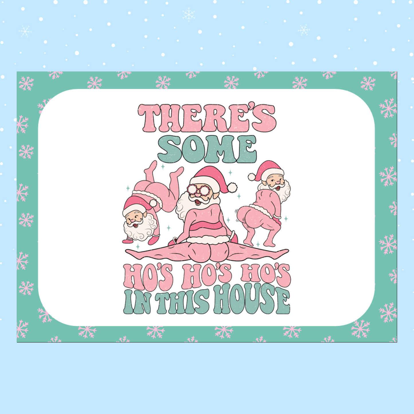 Christmas Themed Wine Bottle Labels