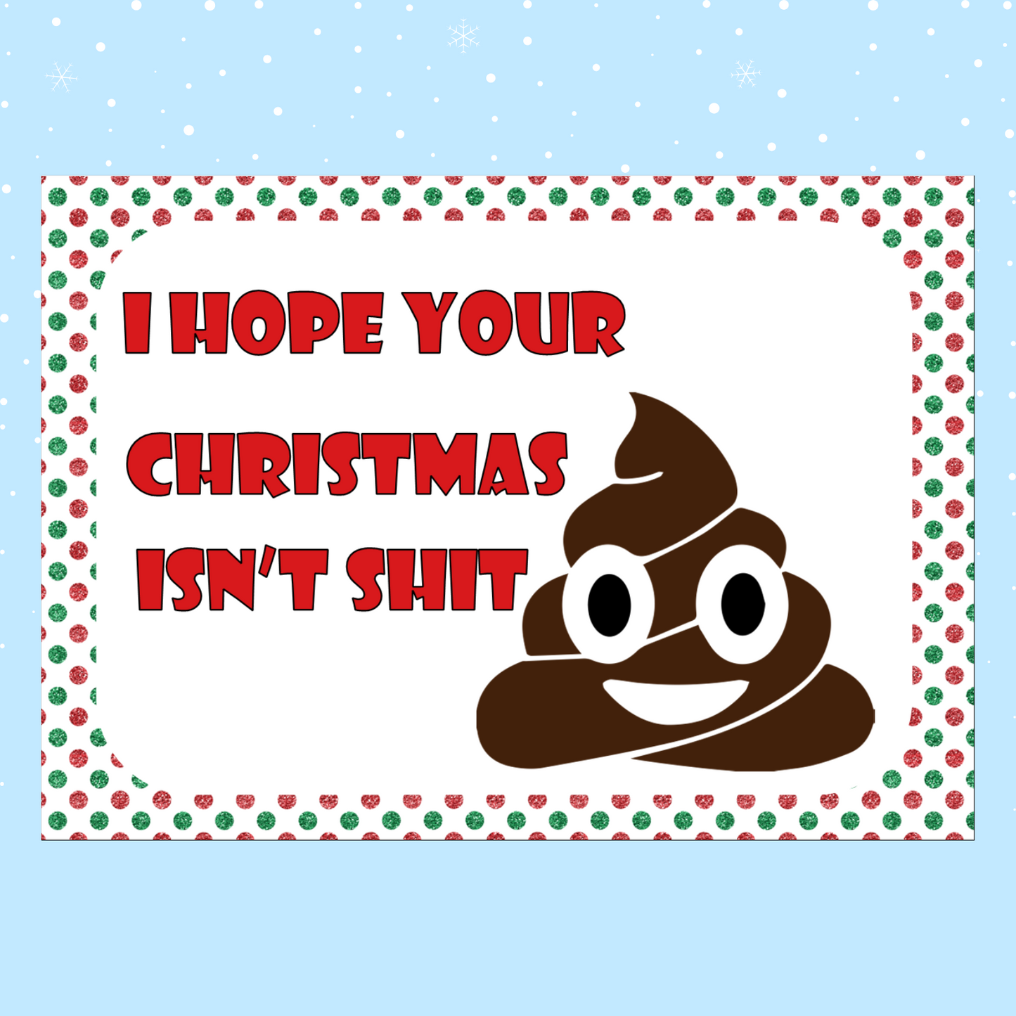 Christmas Themed Wine Bottle Labels