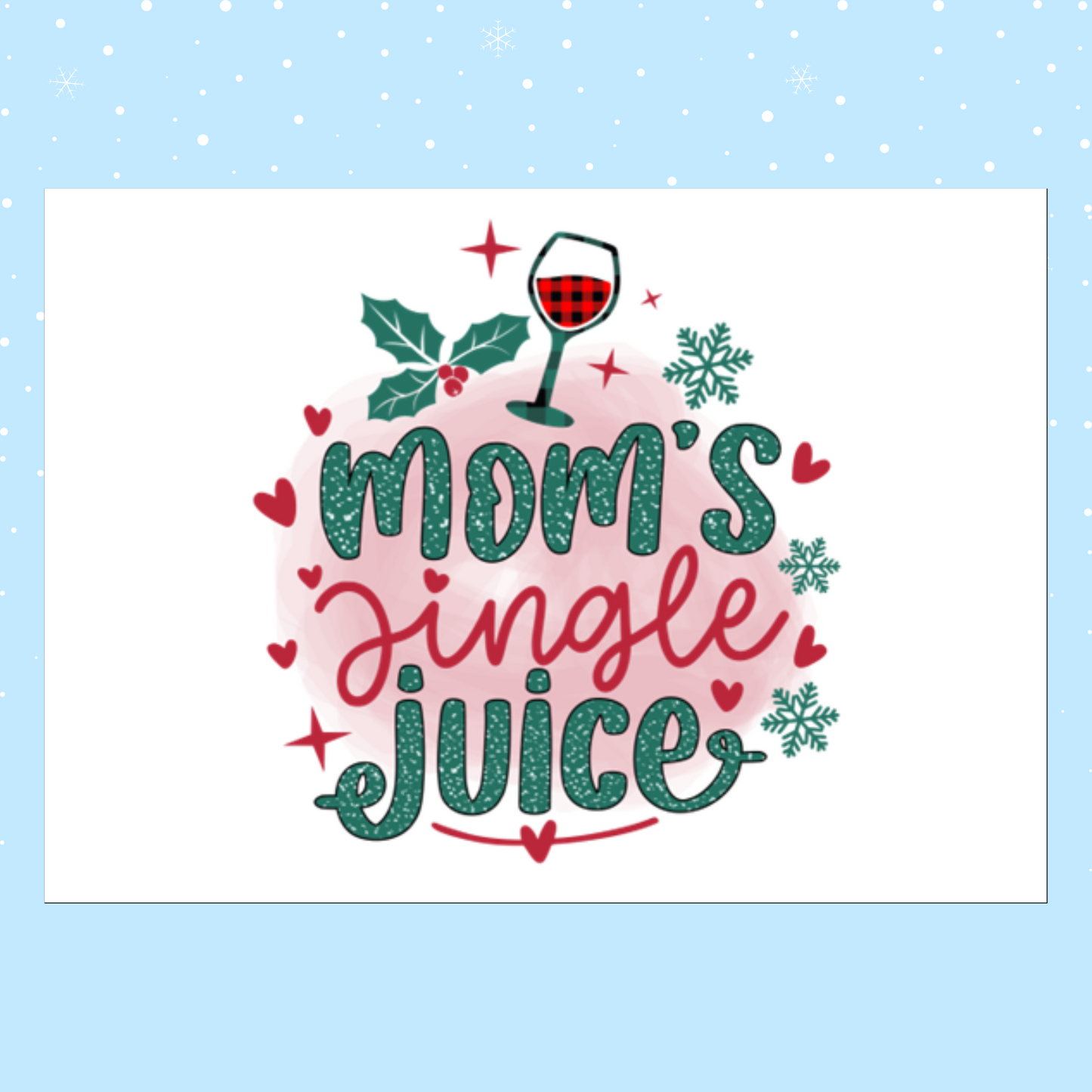 Christmas Themed Wine Bottle Labels 2