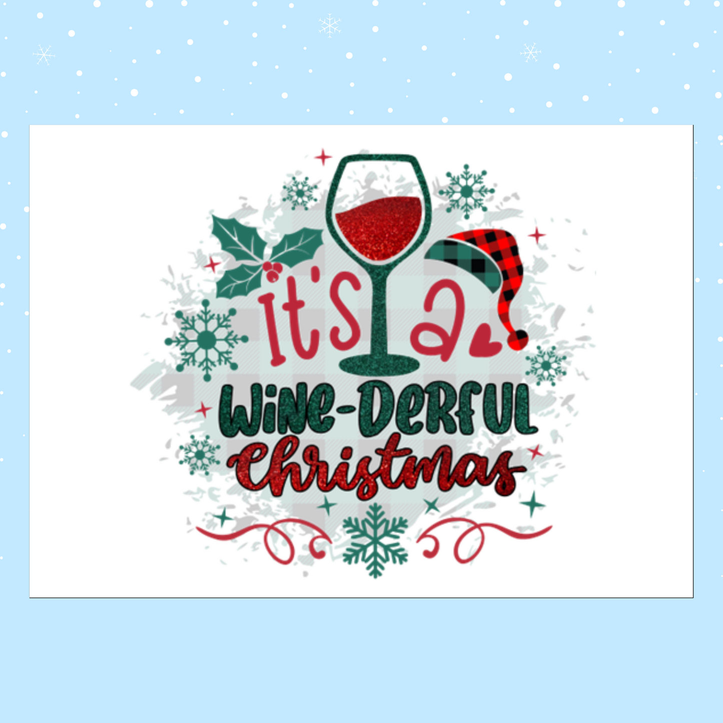 Christmas Themed Wine Bottle Labels 2