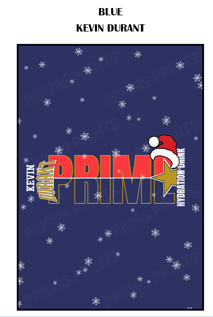 Prime Christmas Chocolate Bar Wrappers