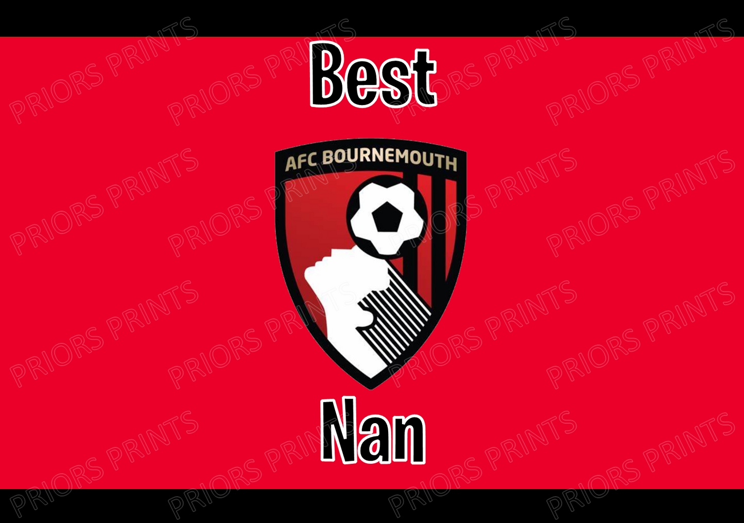 AFC Bournemouth Chocolate Bar Wrappers