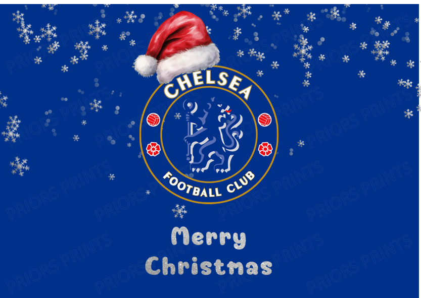 Christmas Football Team Chocolate Bar Wrappers
