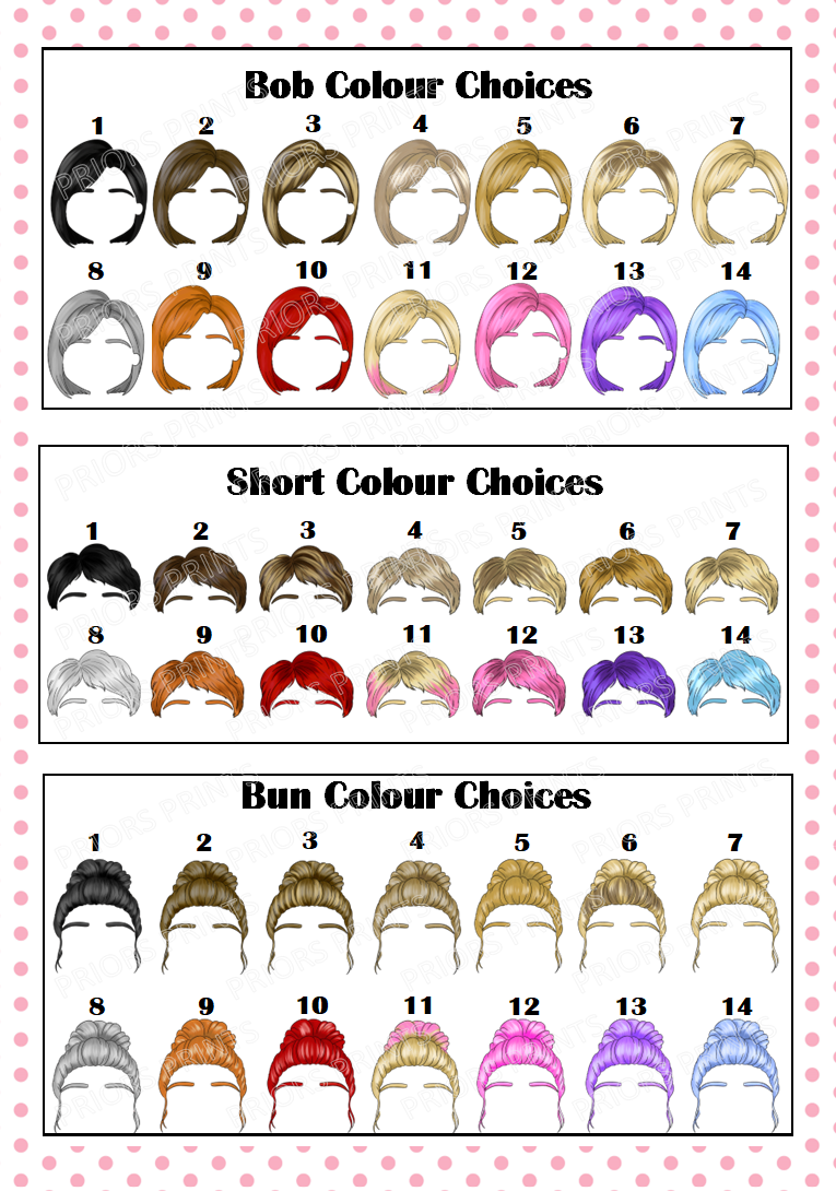 Dolly Personalised Make up Chocolate Bar Wrappers