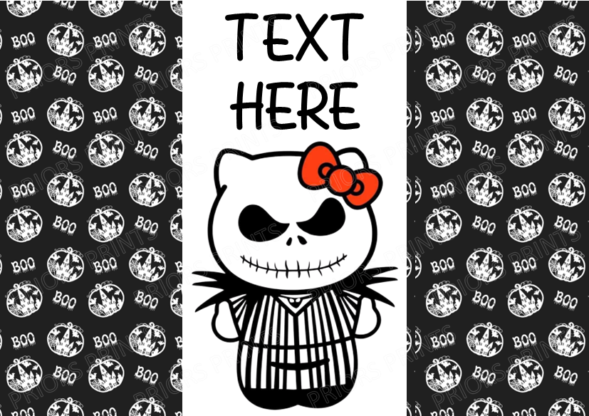 Hello Kitty as Famous Horror Characters Chocolate Bar Wrappers (Sanrio- Hello Kitty Friends)