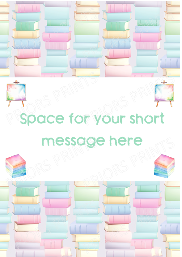 Personalised Teacher Chocolate Bar Wrapper- Add your own message