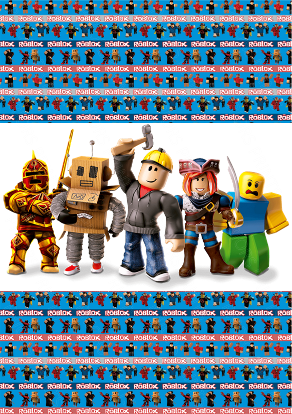 Roblox Chocolate Bar Wrapper- Plain (No Text)