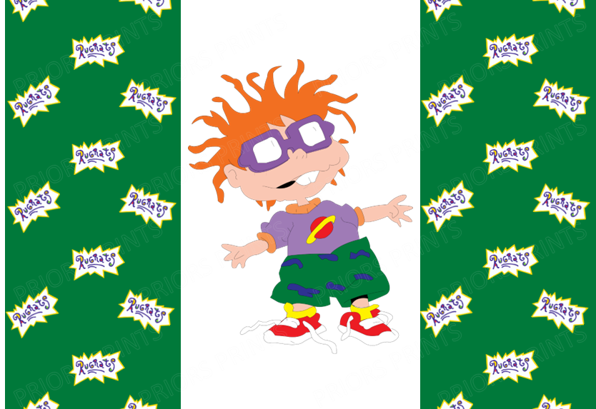 Rugrats Chocolate Bar Wrapper- Plain (No Text)