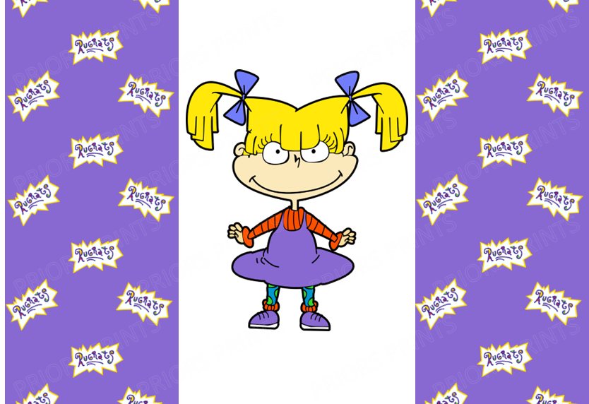 Rugrats Chocolate Bar Wrapper- Plain (No Text)