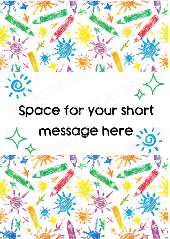 Personalised Teacher Chocolate Bar Wrapper- Add your own message