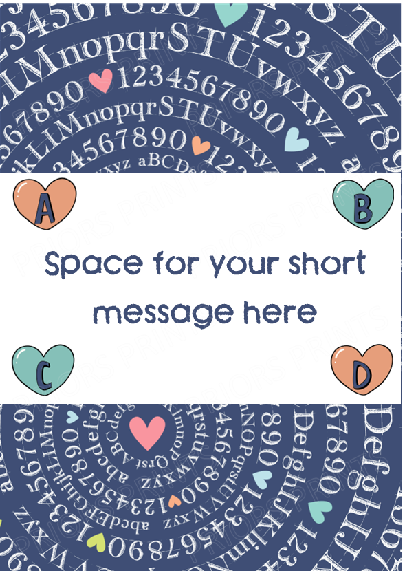 Personalised Teacher Chocolate Bar Wrapper- Add your own message