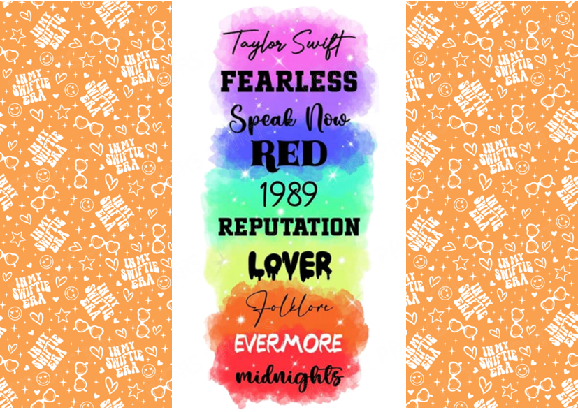 Taylor Swift Chocolate Bar Wrapper- Plain (No Text)