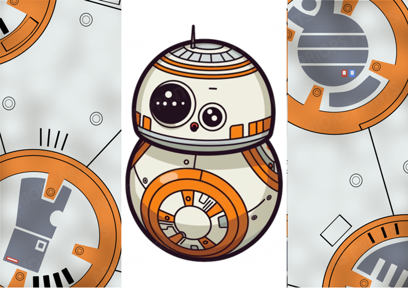 Star Wars Chocolate Bar Wrapper- Plain (No Text)