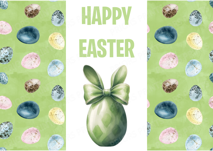 Easter Egg Chocolate Bar Wrappers
