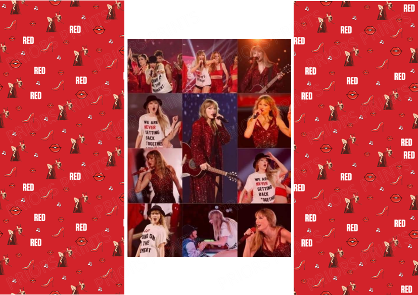 Taylor Swift Chocolate Bar Wrapper- Plain (No Text)