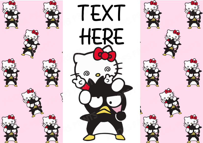 Hello Kitty & Badtz Maru Chocolate Bar Wrappers (Sanrio- Hello Kitty Friends)