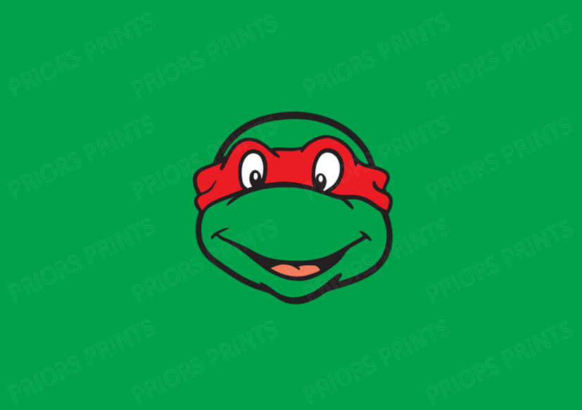 Turtle Faces Chocolate Bar Wrapper- Plain (No Text)