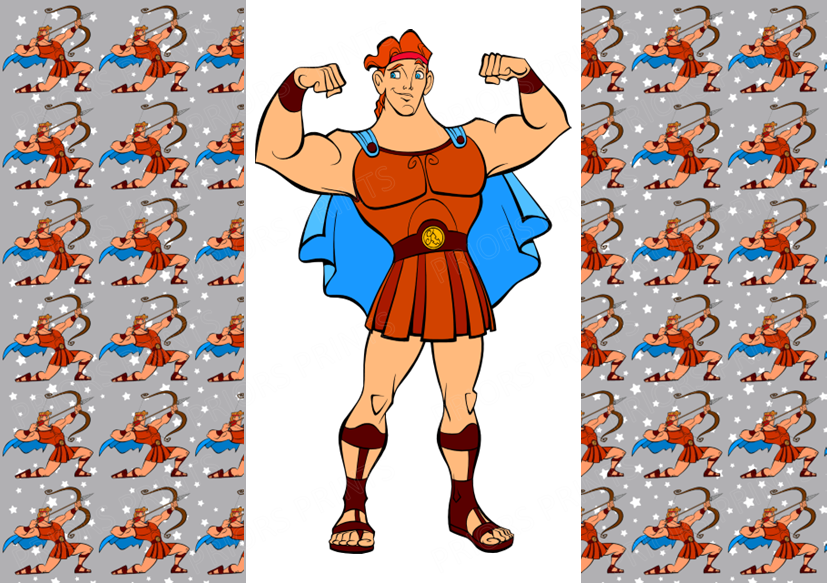Hercules Chocolate Bar Wrapper- Plain (No Text)
