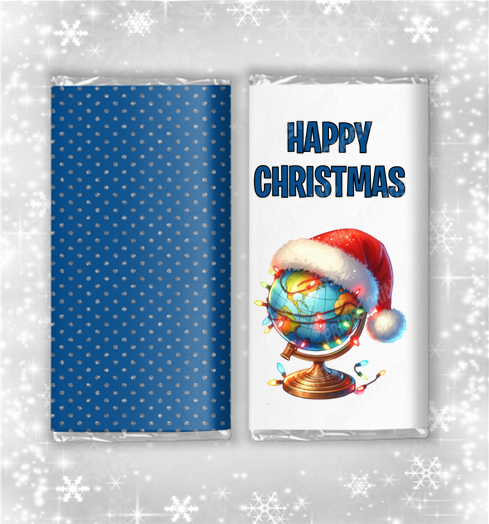 Teacher Christmas Chocolate Bar Wrapper