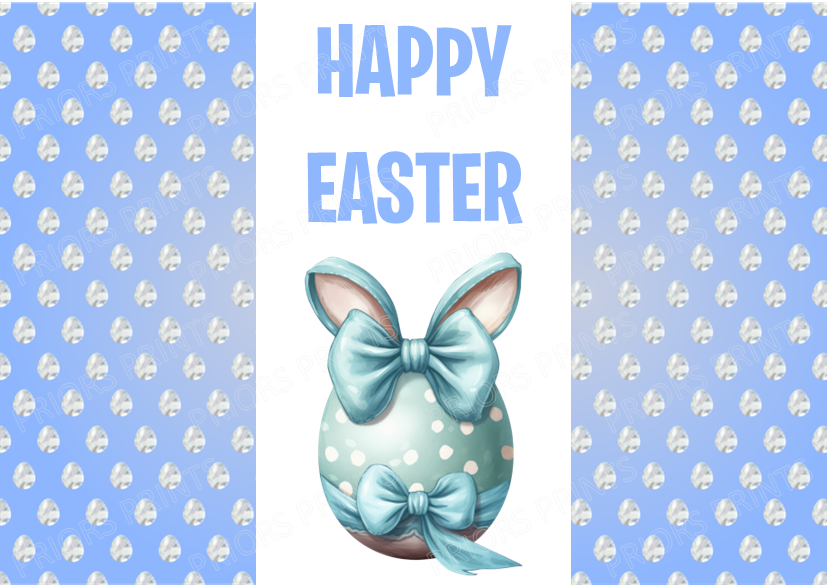 Easter Egg Chocolate Bar Wrappers