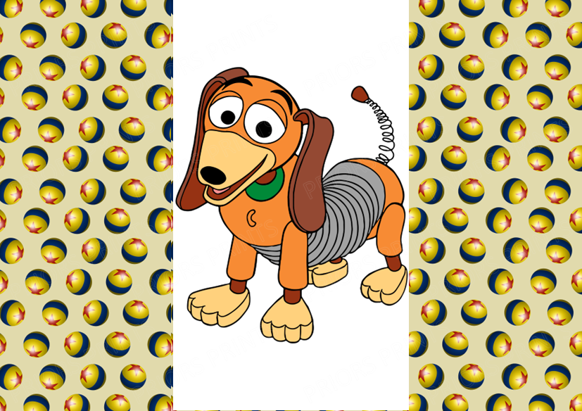 Toy Story Chocolate Bar Wrapper- Plain (No Text)