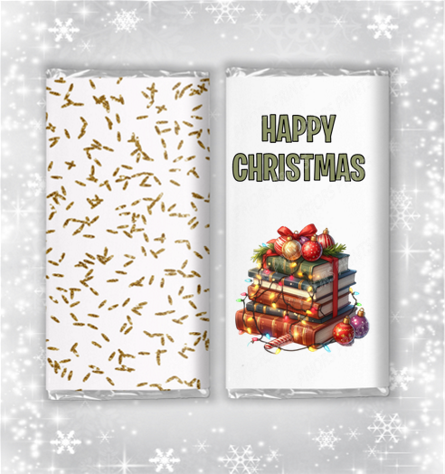 Teacher Christmas Chocolate Bar Wrapper