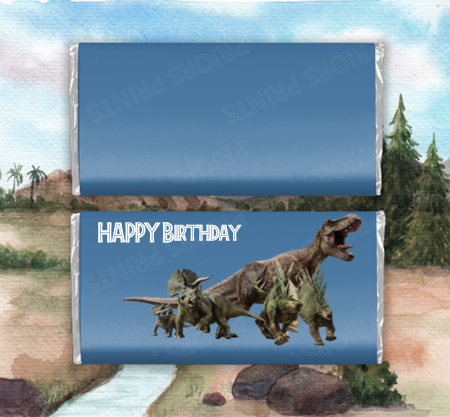 Jurassic Park Chocolate Bar Wrappers