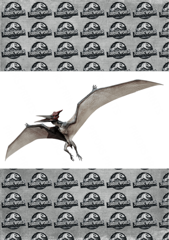 Jurassic Park Chocolate Bar Wrapper- Plain (No Text)