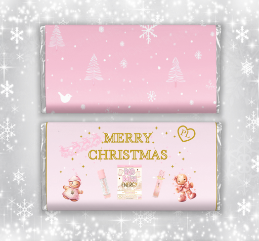 Plouise Christmas Chocolate Bar Wrapper