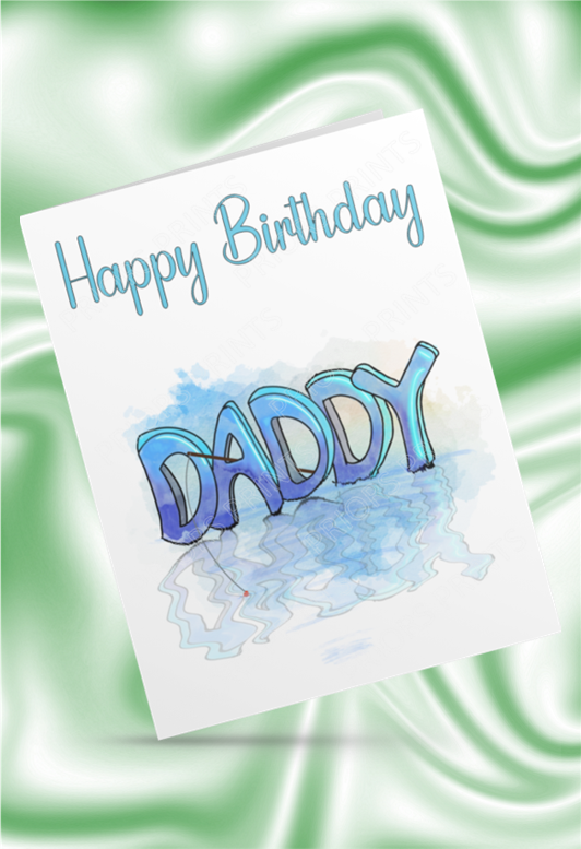 Happy Birthday Dad/Daddy/ Step-Dad