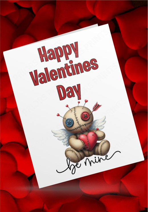 Voodoo Dolls Valentines Cards