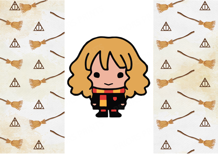Harry Potter Chocolate Bar Wrapper- Plain (No Text)