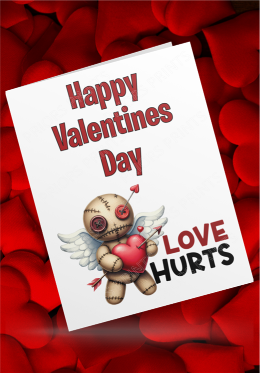 Voodoo Dolls Valentines Cards