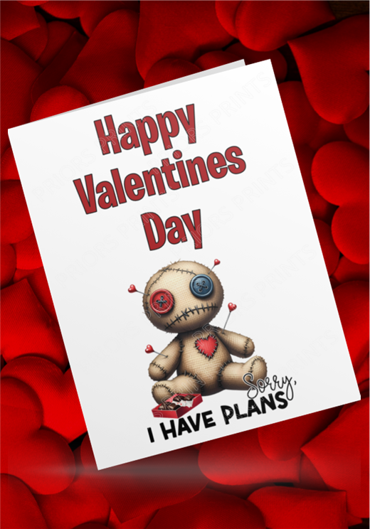 Voodoo Dolls Valentines Cards