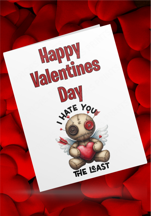 Voodoo Dolls Valentines Cards
