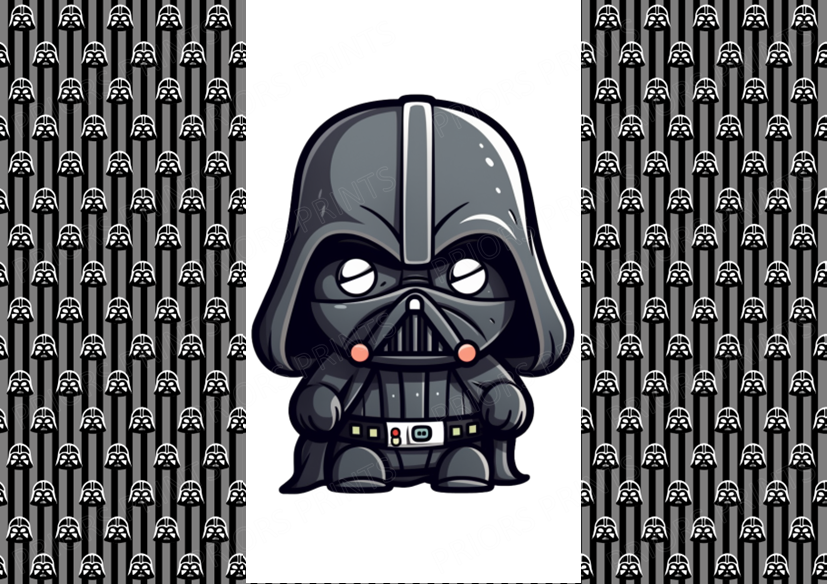 Star Wars Chocolate Bar Wrapper- Plain (No Text)