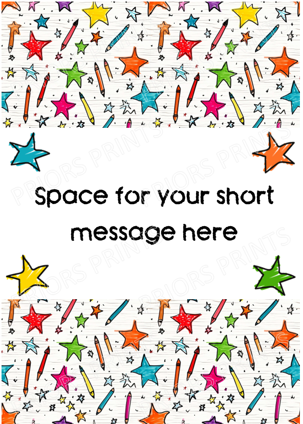 Personalised Teacher Chocolate Bar Wrapper- Add your own message